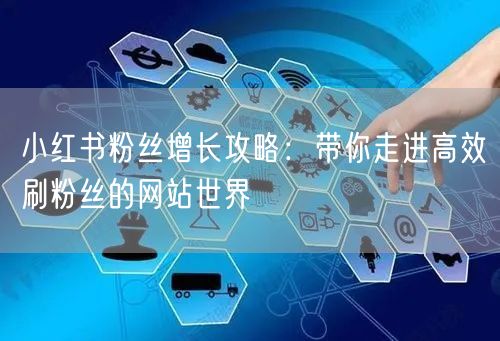 小红书粉丝增长攻略：带你走进高效刷粉丝的网站世界