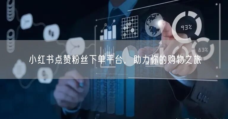 小红书点赞粉丝下单平台，助力你的购物之旅