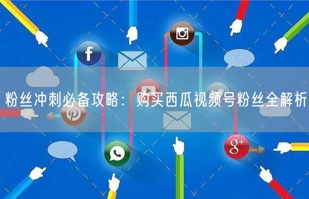 粉丝冲刺必备攻略：购买西瓜视频号粉丝全解析