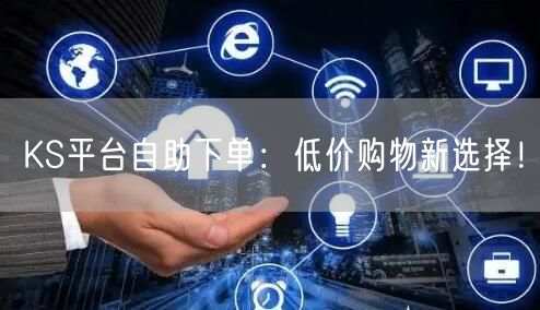 KS平台自助下单：低价购物新选择！