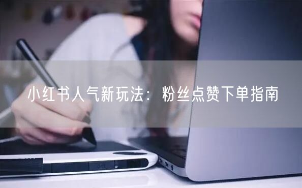 小红书人气新玩法：粉丝点赞下单指南