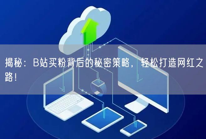 揭秘：B站买粉背后的秘密策略，轻松打造网红之路！