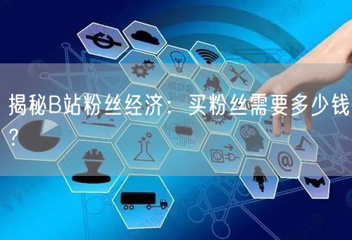 揭秘B站粉丝经济：买粉丝需要多少钱？