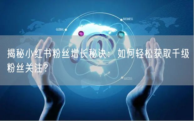 揭秘小红书粉丝增长秘诀：如何轻松获取千级粉丝关注？