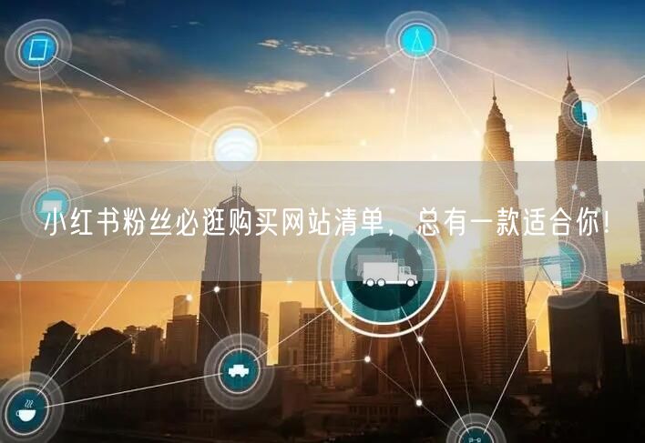 小红书粉丝必逛购买网站清单，总有一款适合你！