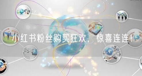 小红书粉丝购买狂欢，惊喜连连！