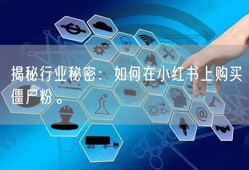 揭秘行业秘密：如何在小红书上购买僵尸粉。