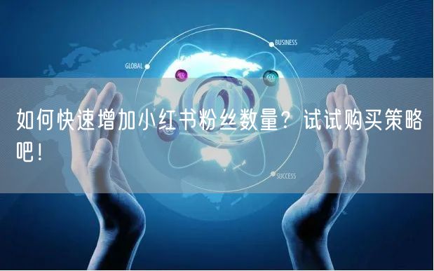 如何快速增加小红书粉丝数量？试试购买策略吧！