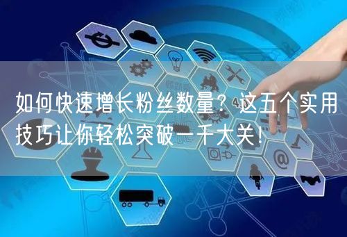 如何快速增长粉丝数量？这五个实用技巧让你轻松突破一千大关！