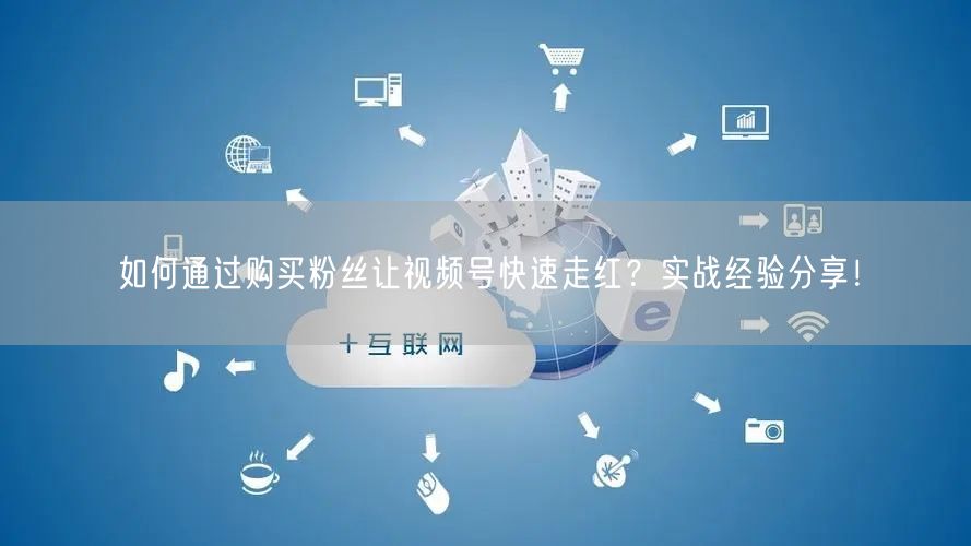 如何通过购买粉丝让视频号快速走红？实战经验分享！