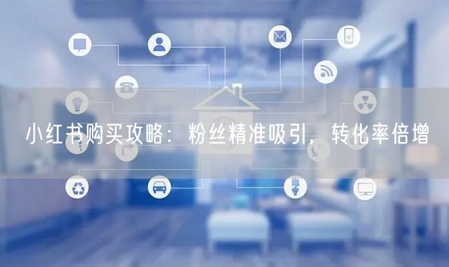 小红书购买攻略：粉丝精准吸引，转化率倍增