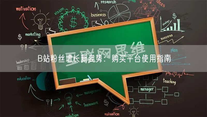 B站粉丝增长新姿势：购买平台使用指南